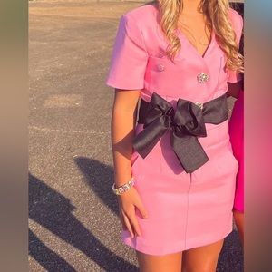 Pink Court/Field Homecoming Suit- WORN ONCE